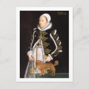 Cartão Postal Retrato de uma Mulher, provavelmente Catherine Car