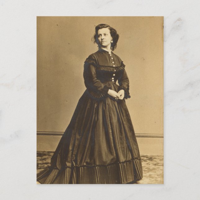 Cartão Postal Retrato de Union Spy Pauline Cushman (Frente)