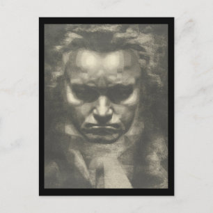 Cartão Postal Retrato de Van Beethoven