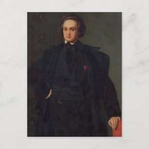 Cartão Postal Retrato de Victor Hugo, c.1833