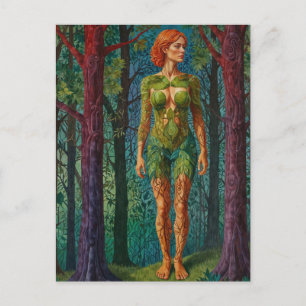 Cartão Postal "Retrato de Viridra" - Veias da Canopia