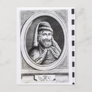 Cartão Postal Retrato de William Caxton