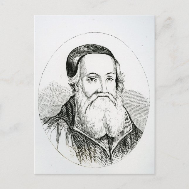 Cartão Postal Retrato de William Grindal (Frente)