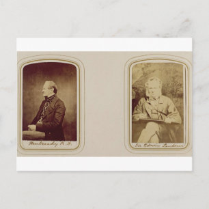 Cartão Postal Retrato de William Mulready (1786-1863) por Cundal