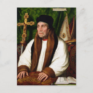 Cartão Postal Retrato de William Warham