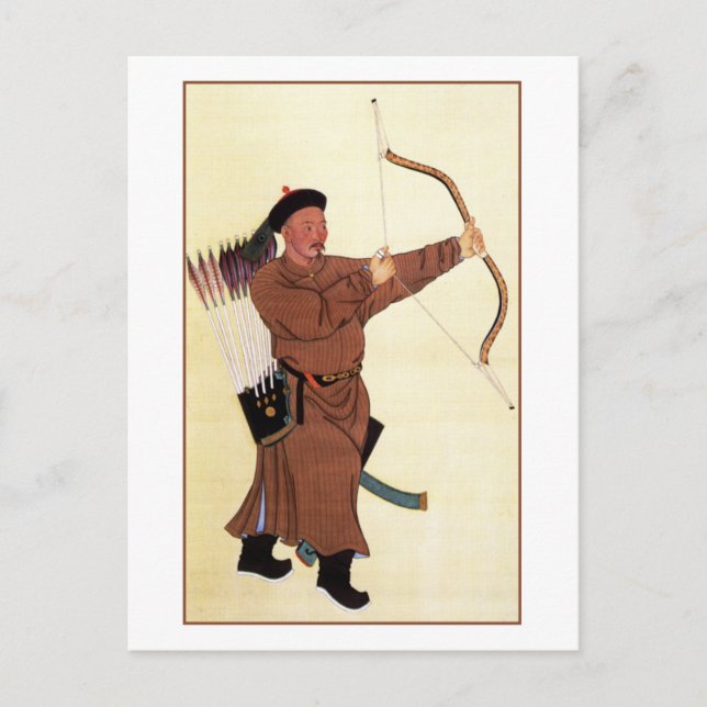 Cartão Postal Retrato de Wu Fu (Frente)