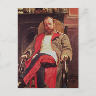 Cartão Postal Retrato de Zesar Kjui, 1890