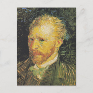 Cartão Postal Retrato do Artista por Van Gogh 1887
