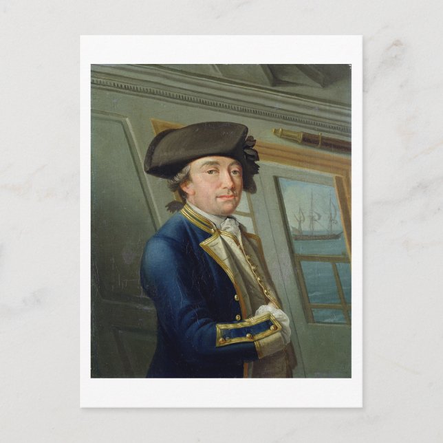 Cartão Postal Retrato do Capitão William Locker (1731-1800) 176 (Frente)