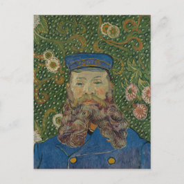Cartão Postal Retrato do carteiro Joseph Roulin por Van Gogh