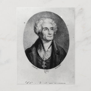 Cartão Postal Retrato do Conde Joseph de Maistre