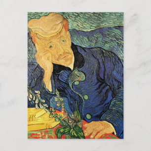 Cartão Postal Retrato do Doutor Gachet por Vincent van Gogh