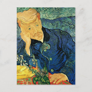 Cartão Postal Retrato do Doutor Gachet, Van Gogh Fine Art