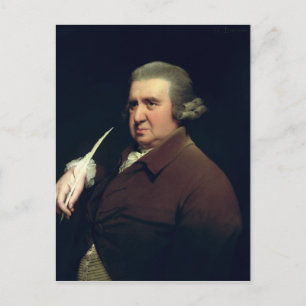 Cartão Postal Retrato do Dr. Erasmus Darwin