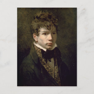 Cartão Postal Retrato do Jovem Ingres 1790