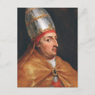 Cartão Postal Retrato do Papa Nicholas V Peter Paul Rubens