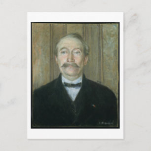Cartão Postal Retrato do Patriarca (pastel no papel)