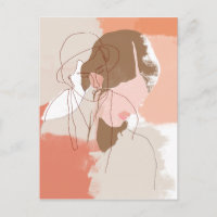 Retrato feminino Pintado