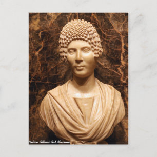 Cartão Postal "Retrato Funerário de uma Mulher"
