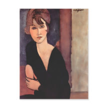 Retrato Modigliani de Madame Reynouard