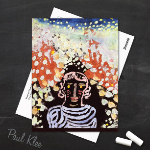 Cartão Postal Retrato no Jardim Paul Klee