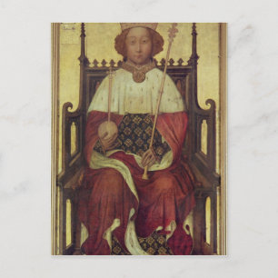 Cartão Postal Retrato Richard II "O Retrato Westminster"