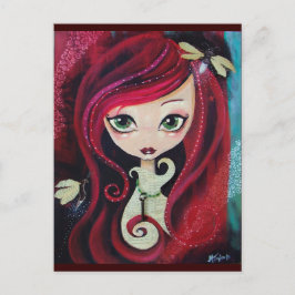 Cartão Postal "Retrato Vermelho"