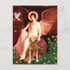 Cartão Postal Retriever Dourado 9 - Anjo Sentado