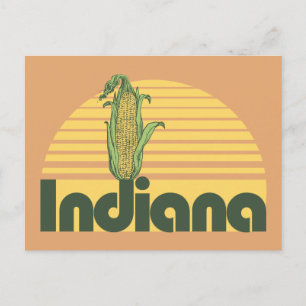 Cartão Postal Retro Indiana