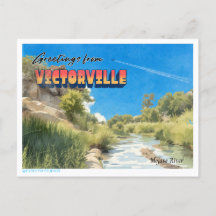 Retro “Saudações de Victorville “