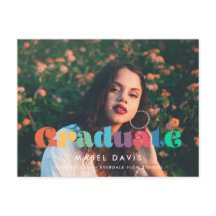 Retro vintage 70s Graduação de fotos 2025