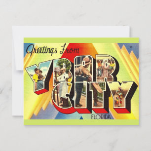 Cartão Postal Retro Ybor City