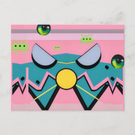 Cartão Postal Retroondas da fama - Ken Gage Art