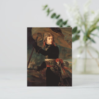 Cartão Postal Reunião de Napoleão Bonaparte na Batalha de Arcole
