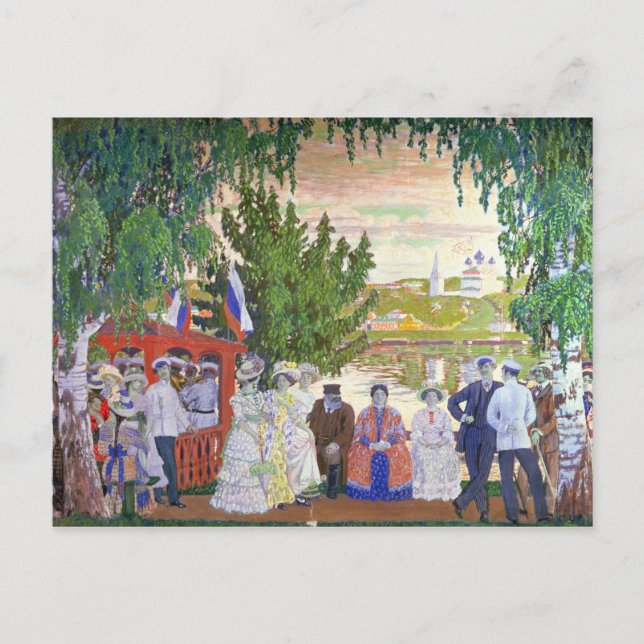 Cartão Postal Reunião Festiva, 1910 (Frente)