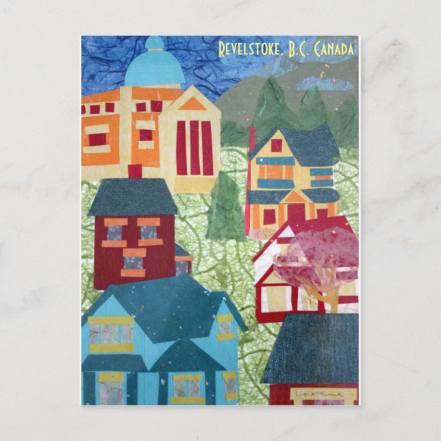 Cartão postal Revelstoke (Frente)