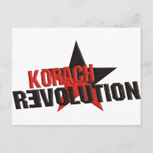Cartão Postal Revolução de Korach