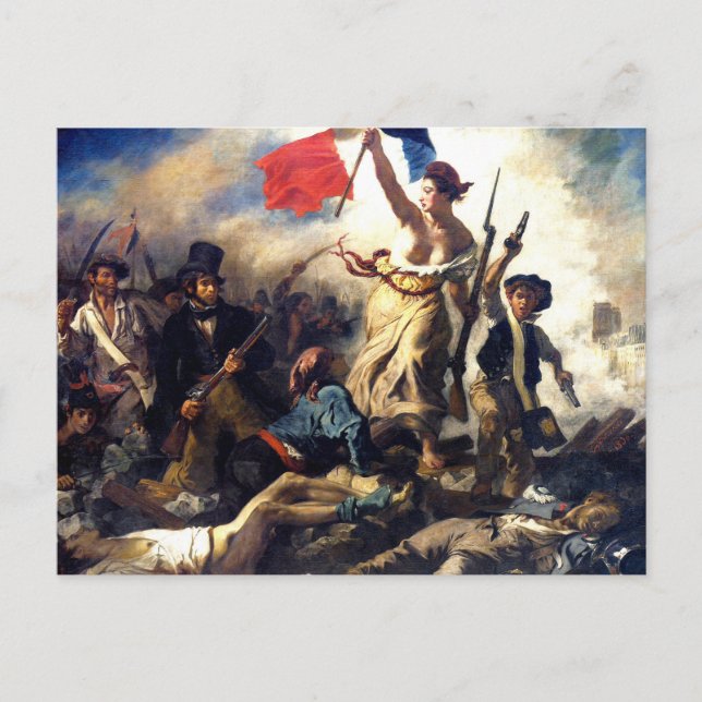 Cartão Postal Revolução Francesa (Frente)