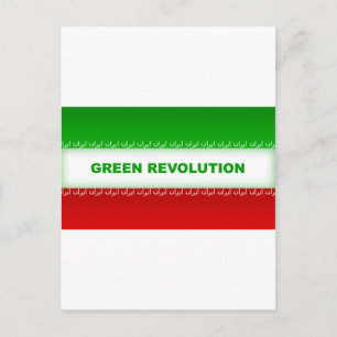 Cartão Postal Revolução Verde