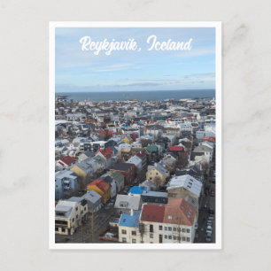 Cartão postal Reykjavik