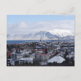 Cartão Postal Reykjavík, Islândia