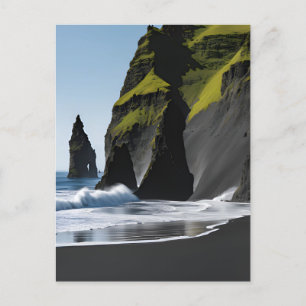Cartão Postal Reynisfjara Black Sand Beach