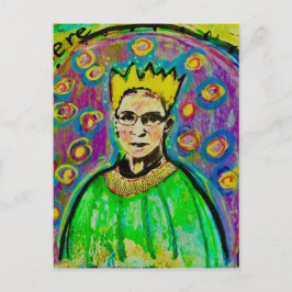 Cartão postal RGB Ruth Baden Ginsburg - Função de 