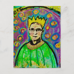 Cartão postal RGB Ruth Baden Ginsburg - Função de 