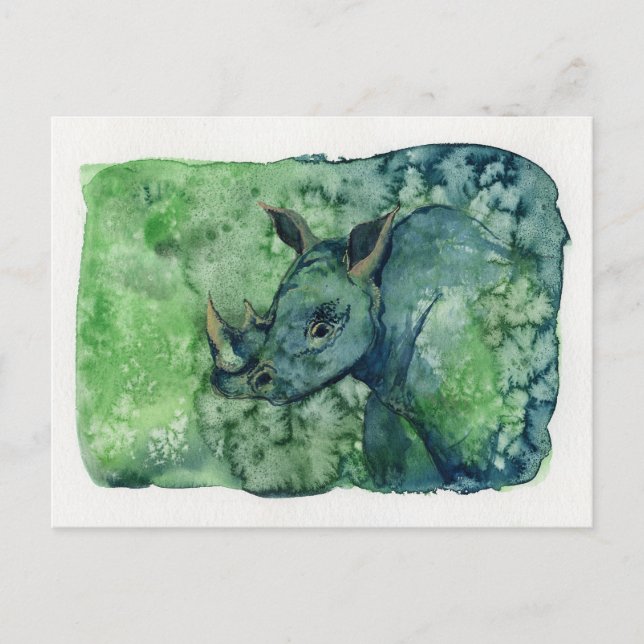 Cartão Postal Rhino (Frente)