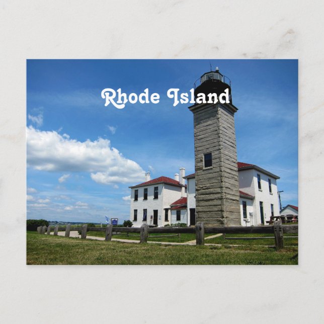Cartão Postal Rhode Island (Frente)