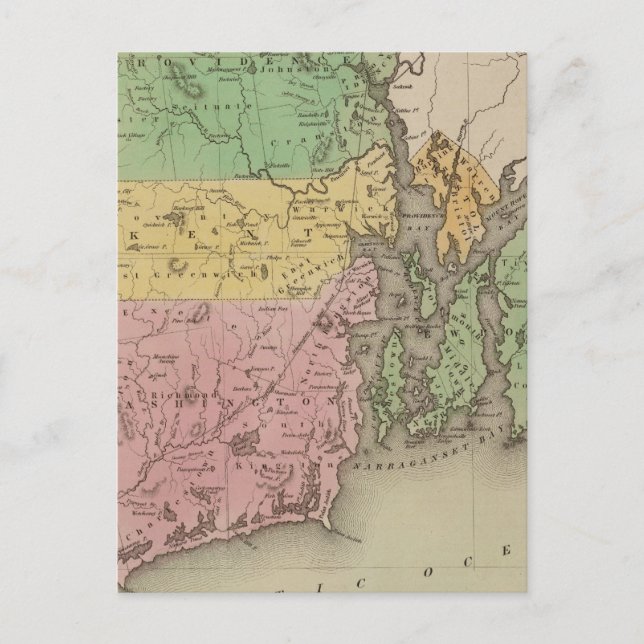 Cartão Postal Rhode Island 11 (Frente)