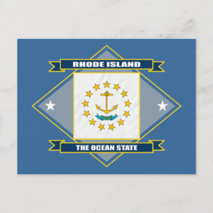 Cartão Postal Rhode Island Diamond