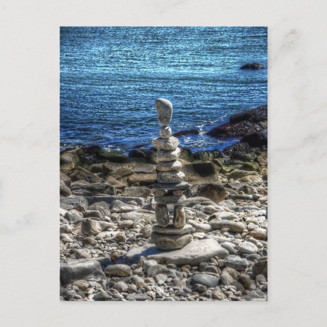 Cartão Postal Rhode Island, Imagem de Narragansett (Frente)