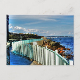 Cartão Postal Rhode Island, Newport Cliff Walk -